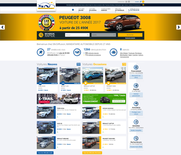 sndiffusion - site internet