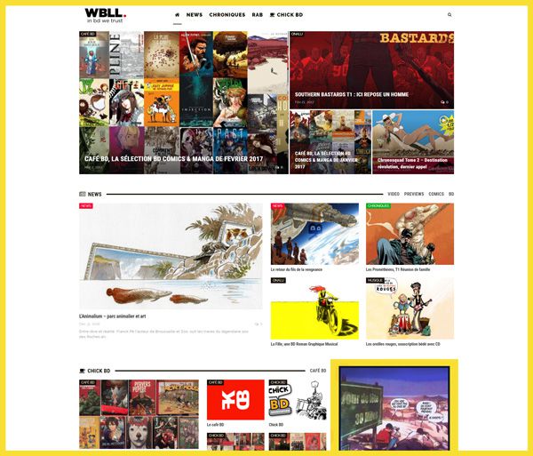 weebulle - site internet
